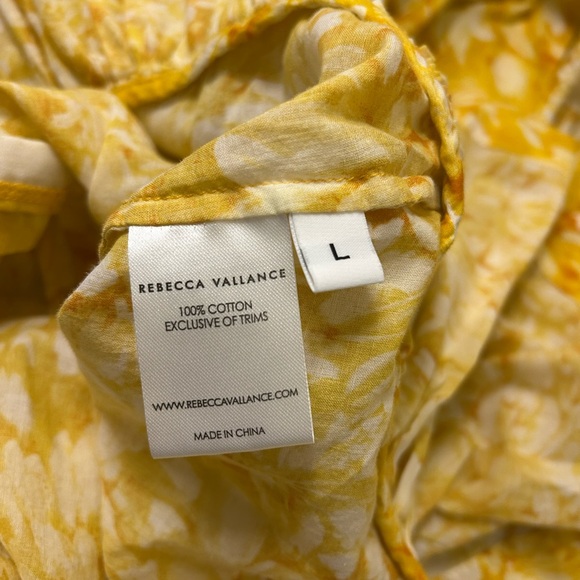 Rebecca Vallance Yellow Floral Long Sleeve Dress - Picture 6 of 6